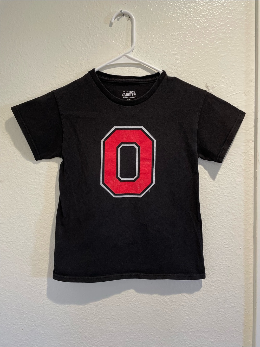 🏈 Ohio State Buckeyes Boys Block O Game-Day Tee 🔴 Size M